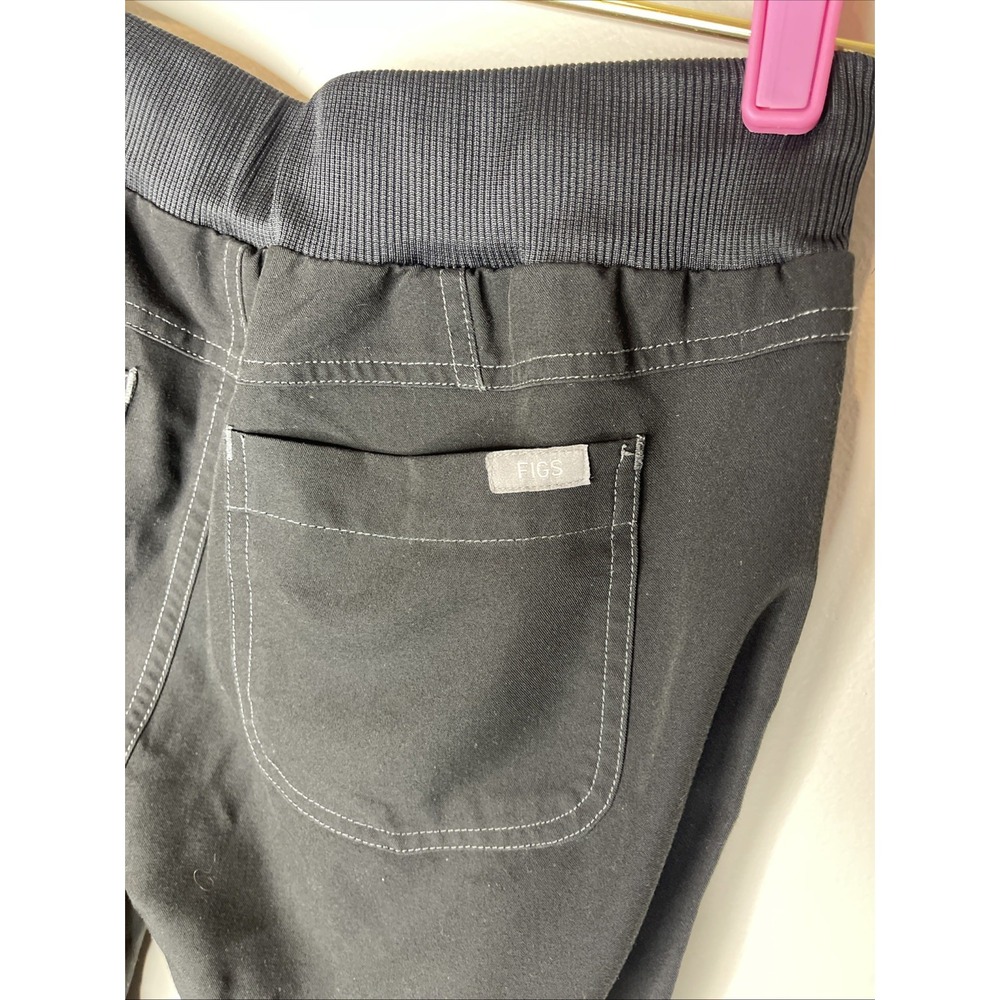 Figs Black Technical Collection Jogger Style Scrub XS - Picture 9 of 10